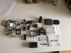 SJcam wifi action camera+ accessories+extra