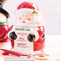 Santa's List Scentsy Warmer -1 FREE scent bar!