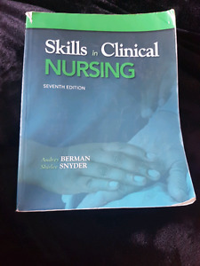 Skills in clinical nursing