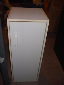 Small White Storage Cupboard
