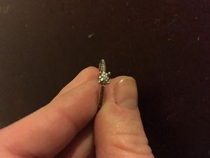 Small gold ring