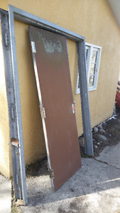 Solid Steel Doors and Frame