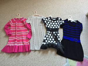 Summer clothing size 5/6 plus sweater dresses for spring