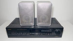 TEAC AG-250 AM/FM radio stereo + Realistic Minimus-7 40W