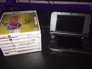 Used New Nintendo 3DS XL w/ games
