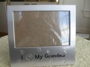 VINTAGE ['70's] PERSONALIZED PHOTO FRAME for GRANDMA