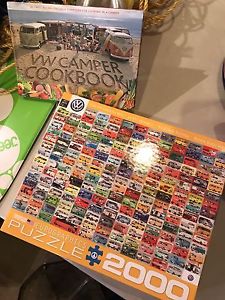 VW cookbook and puzzle