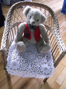 Vintage Chair and Bear