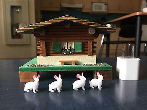 Vintage Swiss House Lador Jewelry Box- Works Great