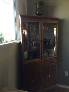 Vintage corner cabinet