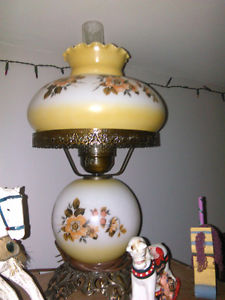 Vintage/antique tri lamp electrical