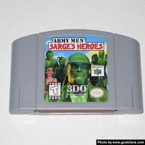 Wanted: Looking for sarges heros N64