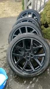 Wheels and tires $900