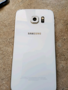 White 32 gig Samsung S6