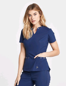 XS Jaanuu Scrub Top NEW