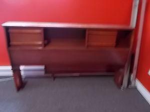 double size solid wood bedroom set