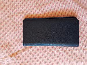 iphone 6plus black leather case mint condition for sale