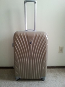new beautiful suitcase