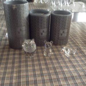 shwarzski crystal Figures