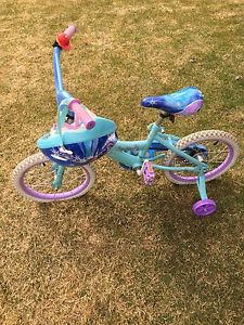 14" girls frozen bike