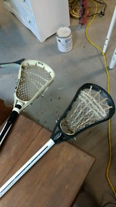 2 Deep Pocket Lacrosse​ Sticks