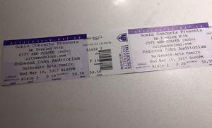 2 tickets for City and Colour (solo) Rebecca Cohn in Halifax