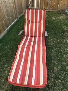 2 x folding loungers.