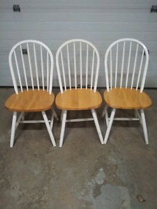 3 chairs