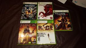 4 - Xbox 360 Games $10 each