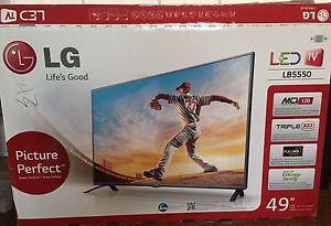 49" LG Led TV ALMOST NEW