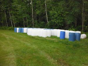 55 gal plastic barrels for sale