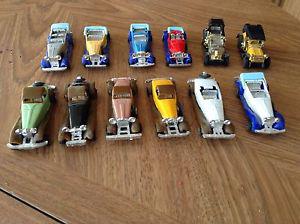 Antique dinky cars