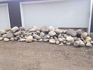 Boulders-landscaping and water features