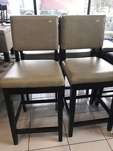 Brand New Bar Height Leather Chair
