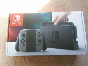 Brand new unopened Nintendo Switch with receipt
