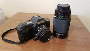 Canon T70 film camera $80