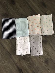 Carters Swaddling Blankets