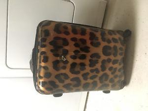 Cheeta print Luggage for sale