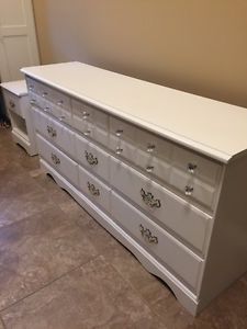 Child's dresser and matching night table