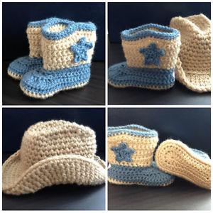 Crochet Baby Boots