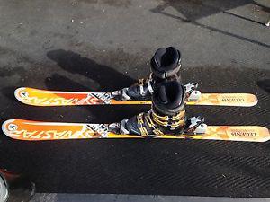 Dynastar kids 120 skis and size 274 mm Rossignol boots