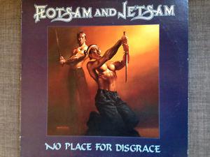 Flotsam And Jetsam No Place For Disgrace Vinyl Record 