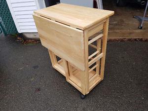 Folding Table with Stools