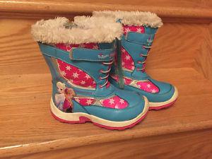 Frozen winter boots