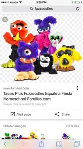 Fuzzoodles fluffy friends activity pack