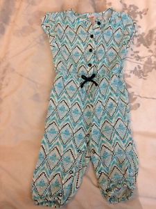Girls summer romper