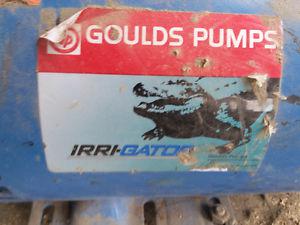 Gould 3 hp irrigation pump