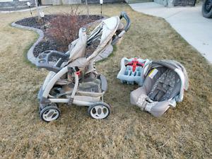 Graco Stroller and car seat.