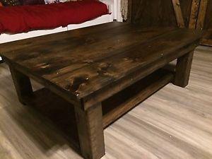 Hand built coffee tables