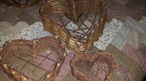 Heart shaped basket